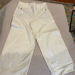 SPANX Stretch Twill Cropped Wide Leg SZ 1X